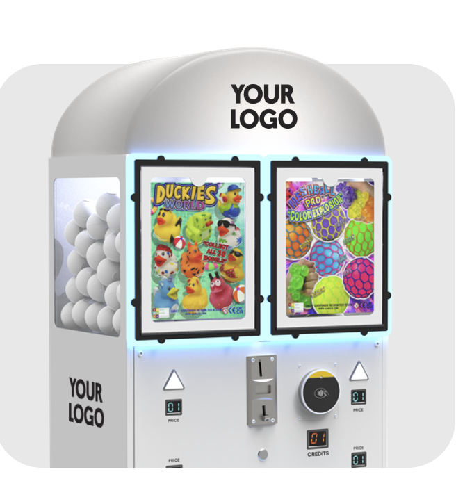 Smart Capsule Machine met YOUR LOGO-branding